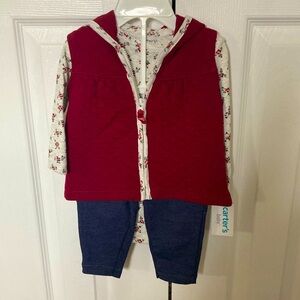 Carter’s 3 piece matching set